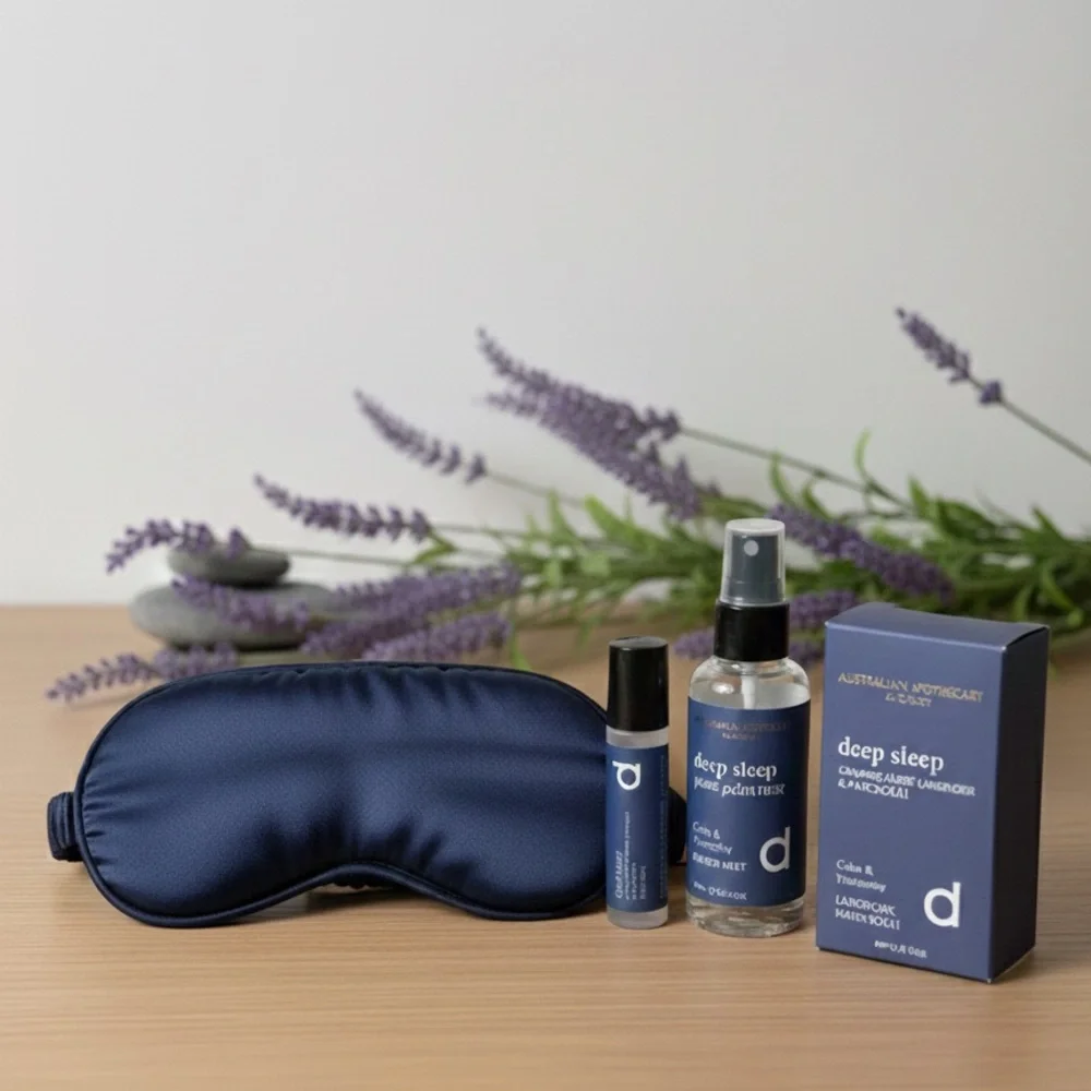 Australian Apothecary Sydney Deep Sleep Essential Oils Holistic Gift Travel Set